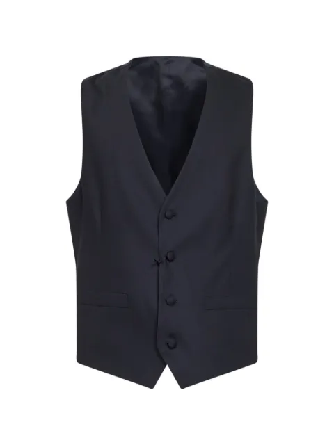 Lardini buttoned waistcoat Blue CN74050PAE66302850