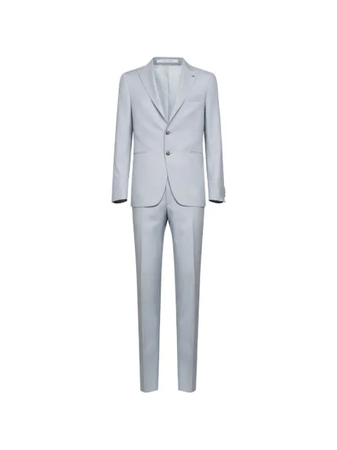 Tagliatore peaked-lapels two-button suit Grey 2FBR26A01070001