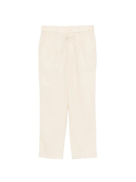 IMPERIAL pleated straight trousers Neutrals P89793KSH2