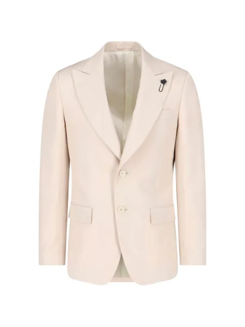Lardini single-breasted blazer Neutrals PA6929EPAIF66418