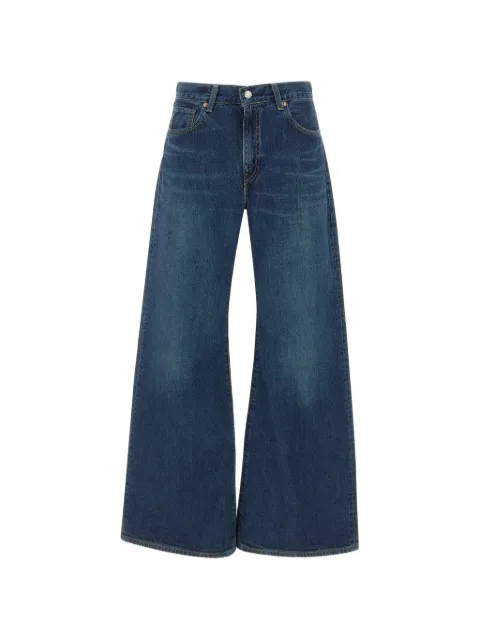 Levi's Carve five-pocket flared jeans Blue 001LADROP320003