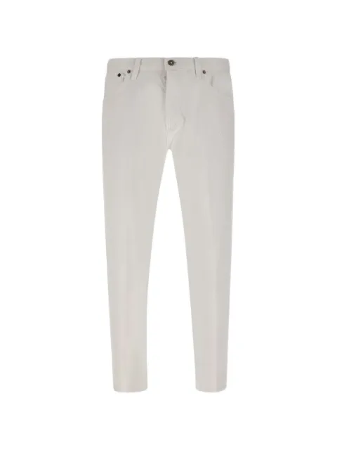 DONDUP Brighton five-pocket carrot jeans White UP434BF0014PTD000