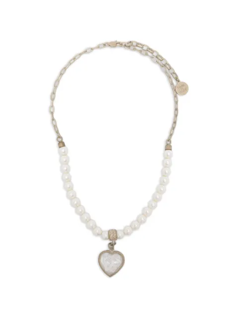 Ermanno Scervino heart-pendant necklace Silver D483X717ZWM