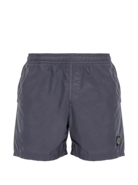 Stone Island B100b09 brushed nylon swim shorts Grey L1S15B100B09S0046