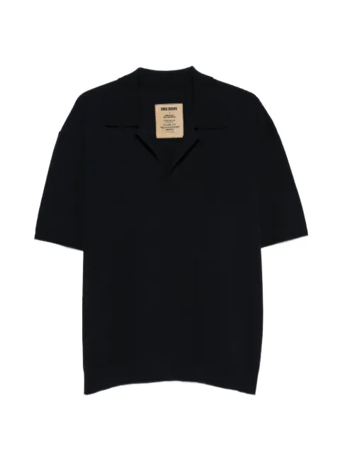 Uma Wang knitted T-shirt Blue UK7543