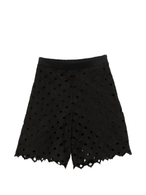 Max Mara eyelet shorts Black 2616781039600