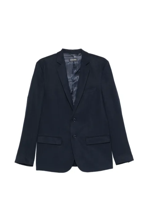 Antony Morato notched-lapel blazer Blue MMJS00091FA800205