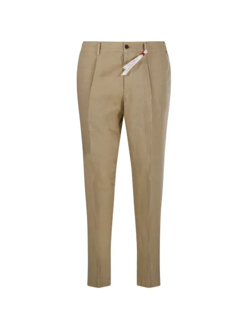 Santaniello Irno pleated trousers Neutrals TCR3434IRNOEVODP6