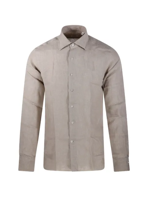 BORRIELLO NAPOLI buttoned shirt Green 2201914