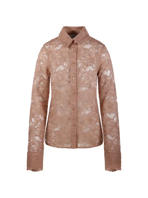 Sportmax Dentice lace shirt Neutrals 2612951012600