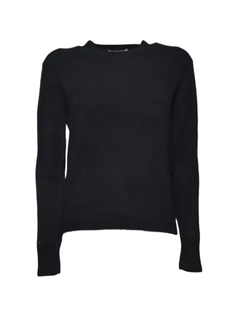 MC2 Saint Barth crew-neck long-sleeve sweater Black SORB004