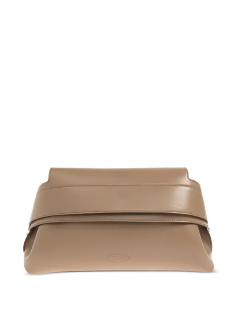 Tod's Wave clutch bag Neutrals XBWWAVP0100WPE