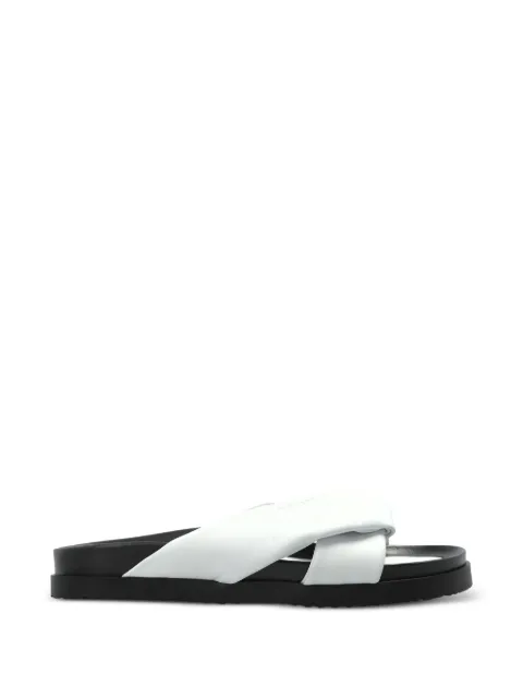 BOGNER twisted leather sneakers White SIROLO1
