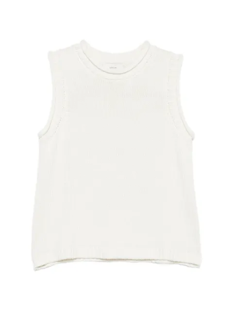 LouLou de Saison Effy sleeveless vest White EFFYIV