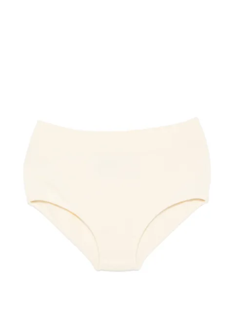 Plan C ribbed-waist short Neutrals SLCCH01A00FC001