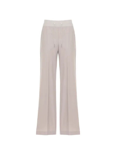 PANICALE drawstring wide-leg trousers Neutrals D380012PAM38D23A0221