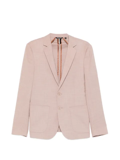 Antony Morato notched-lapel blazer Brown MMJS00065FA650377
