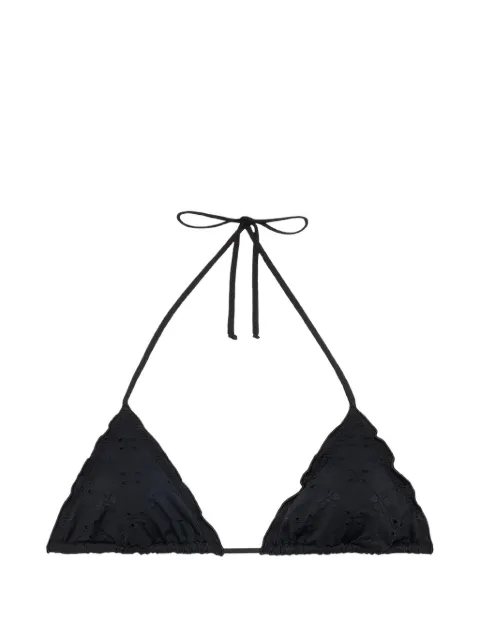 MC2 Saint Barth Sagittarius bikini top Black SAG000100077L00