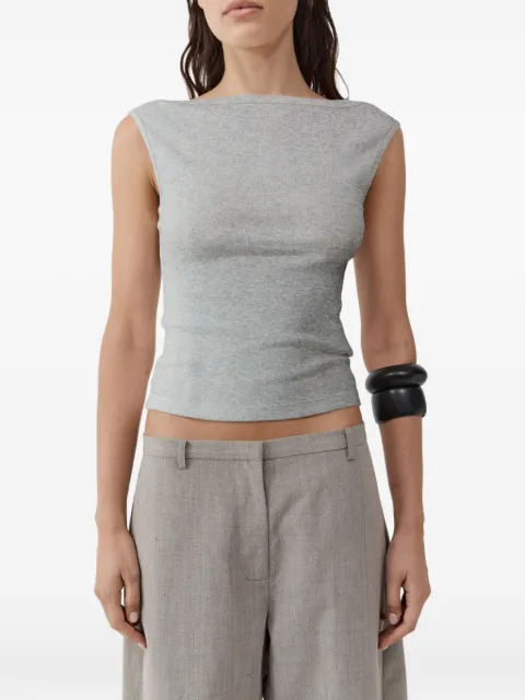 St. Agni ballerina top Grey W25221GML