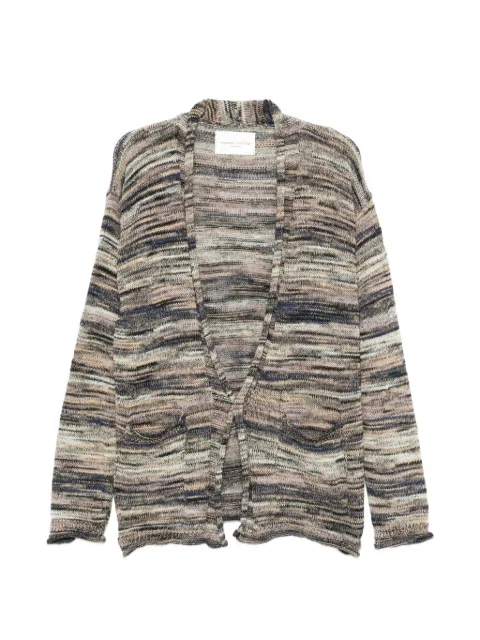 Roberto Collina striped cardigan Neutrals 261MYA39012
