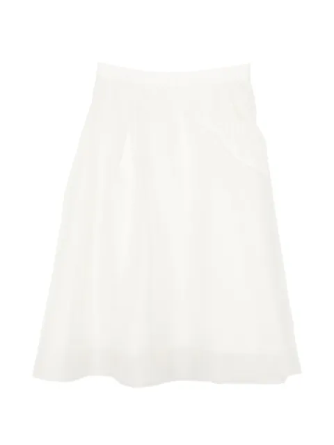 SHIATZY CHEN embroidered puffy skirt Neutrals 160282