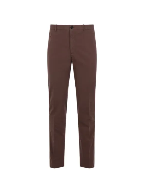 Incotex elasticated-waistband trousers Brown 1W00849098C150