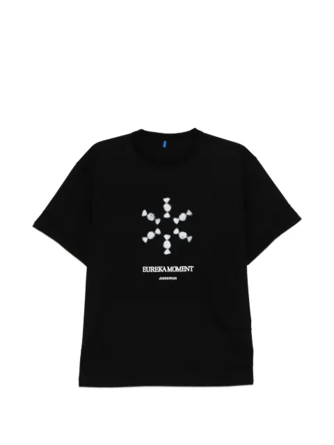 Ader Error graphic-print slashed T-shirt Black BP01SSTS0107BK