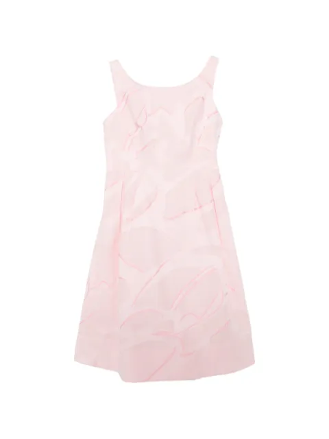 SHIATZY CHEN lightweight Jacquarded Dress Pink 160155