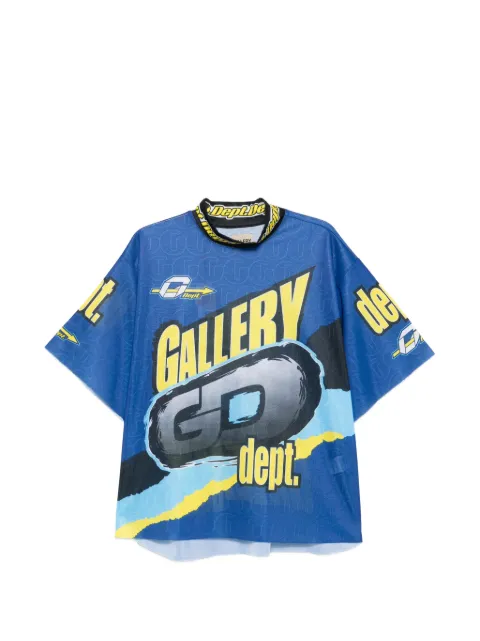 GALLERY DEPT. graphic-print crew-neck T-shirt Blue TOP016