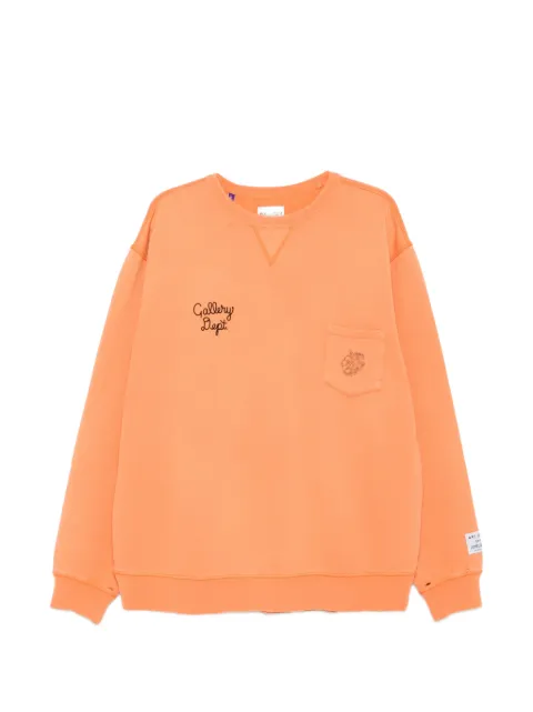 GALLERY DEPT. Art Expert chest-pocket logo sweatshirt Orange OUT014