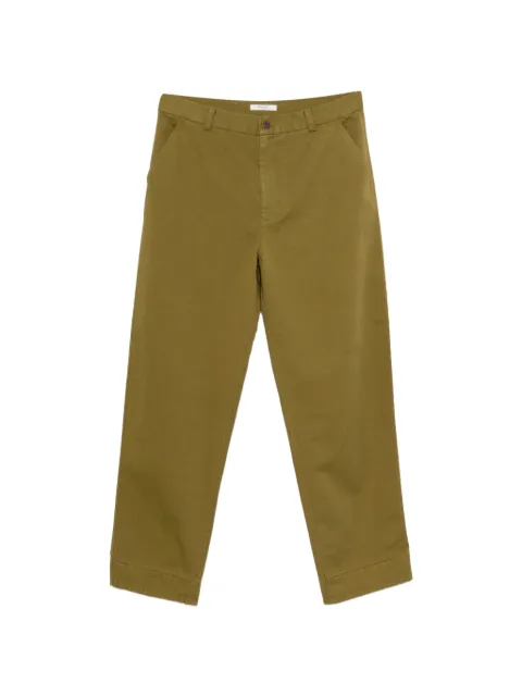 Cellar Door Fadi belt-loops trousers Green 110628F126