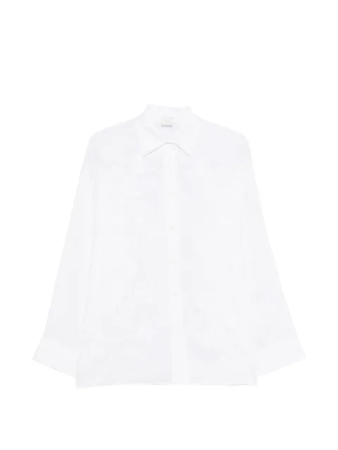 Eleventy floral shirt White M80CAMK16TES0I159