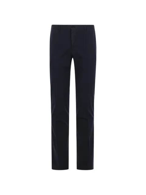 Incotex twill trousers Blue 1W00849098C822