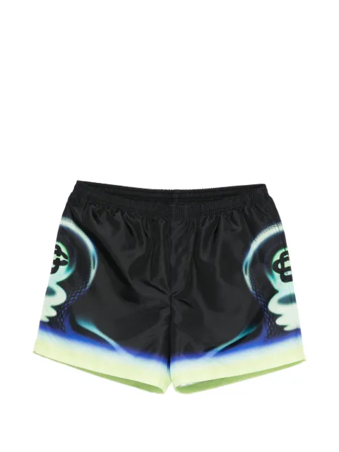 Casablanca graphic-print swim shorts Black TR032