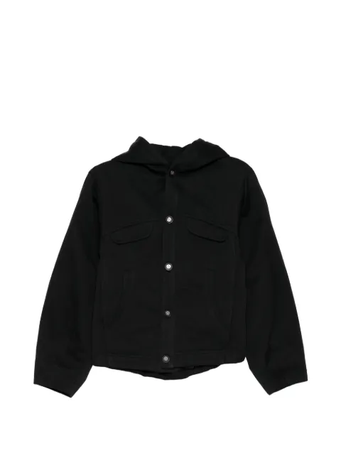 Ader Error buttoned hooded jacket Black BP01SSJK0104BK