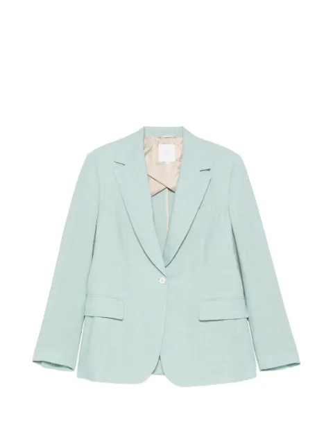 Eleventy flap-pocket blazer Green M80GIAG02TES0I139