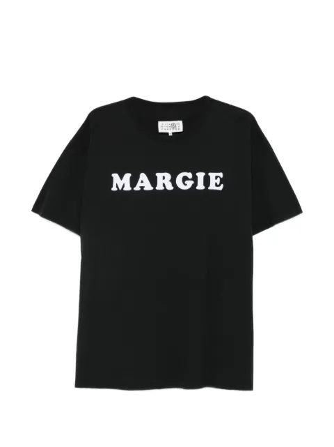 MM6 Maison Margiela logo-detail T-shirt Black SH2GC0040M20108