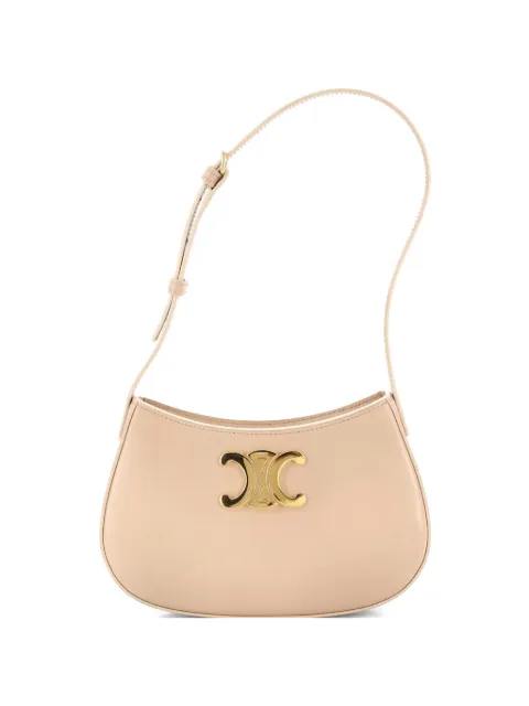 Celine Pre-Owned Triomphe Tilly Bag Smooth Calfskin Medium shoulder bag Neutrals LOPFINTQBHSPZVHR