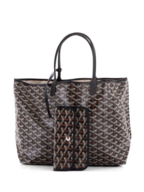 Goyard Pre-Owned Saint Louis Coated Canvas PM tote bag Black KI7SBJUUHE6994W4