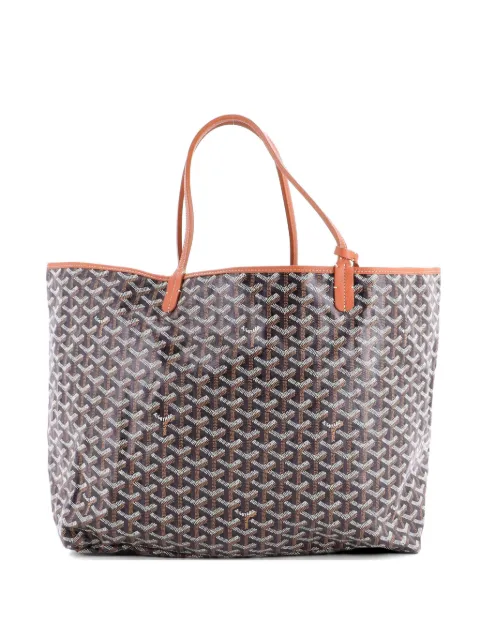 Goyard Pre-Owned Saint Louis Coated Canvas GM tote bag Black YVD9HBYXOLNJ8OF3