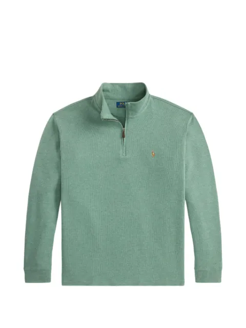 Polo Ralph Lauren Estate-rib quarter-zip sweater Green 711P07411505