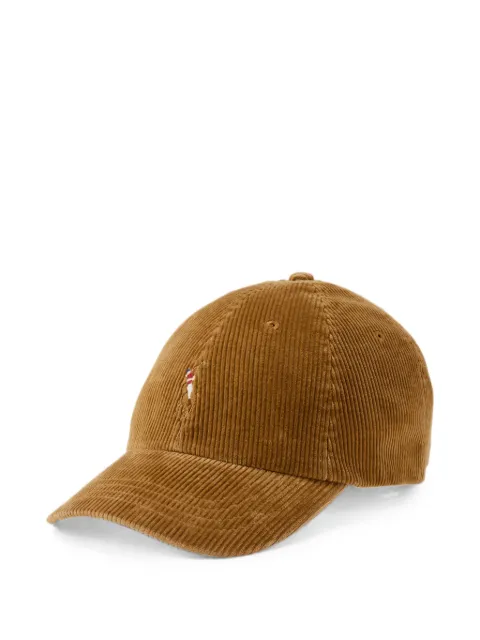 Polo Ralph Lauren Pony corduroy cap Brown 710847175505