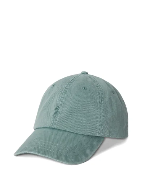 Polo Ralph Lauren Pony-embroidered garment-dyed cap Green 710980231501