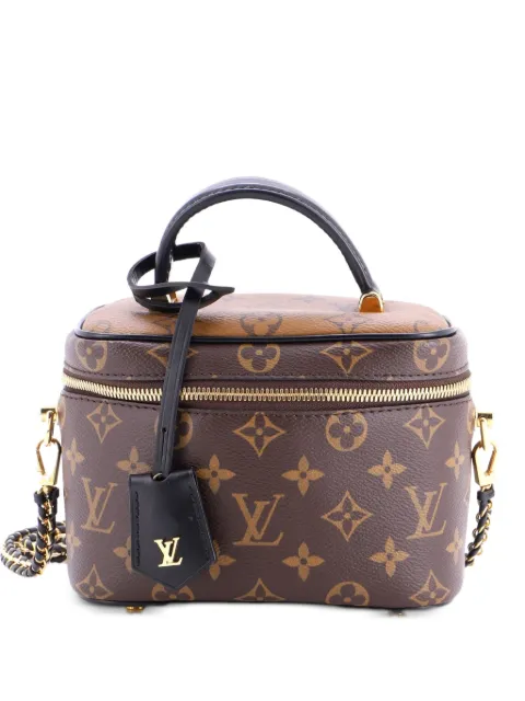 Louis Vuitton Pre-Owned Vanity Handbag Reverse Monogram Canvas PM satchel Brown AW849WOEZEFEBV39