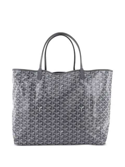 Goyard Pre-Owned Saint Louis Coated Canvas GM tote bag Grey 6GB6AOJNUC0EIJKB