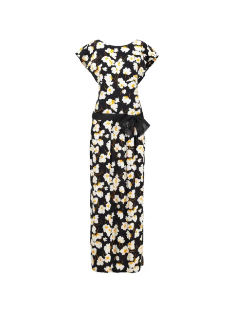 Andrè Laug Vintage crew-neck midi dress Black WCV15112415