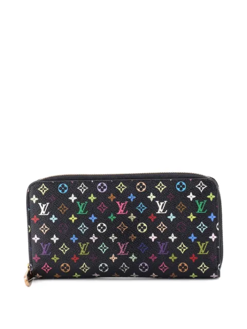 Louis Vuitton Pre-Owned Zippy Wallet Monogram Multicolor small wallets Black PKFK1GENXX0XBTSK