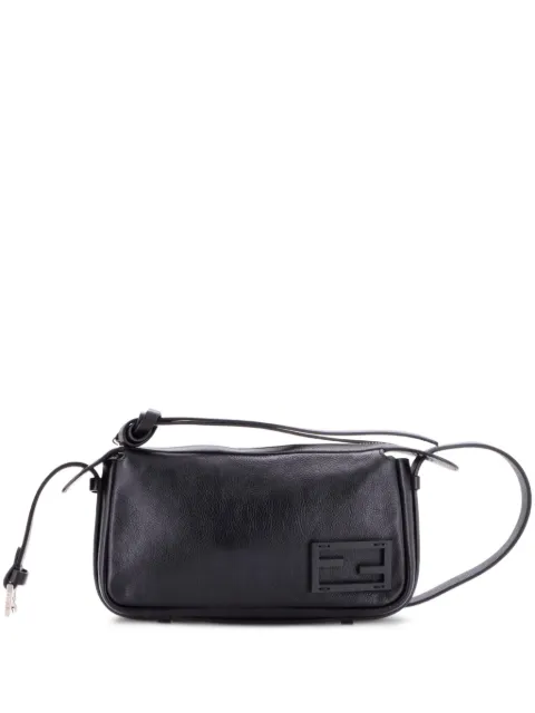 Fendi Pre-Owned Simply Leather Mini shoulder bag Black P7AZUWNF3IHP3MRP