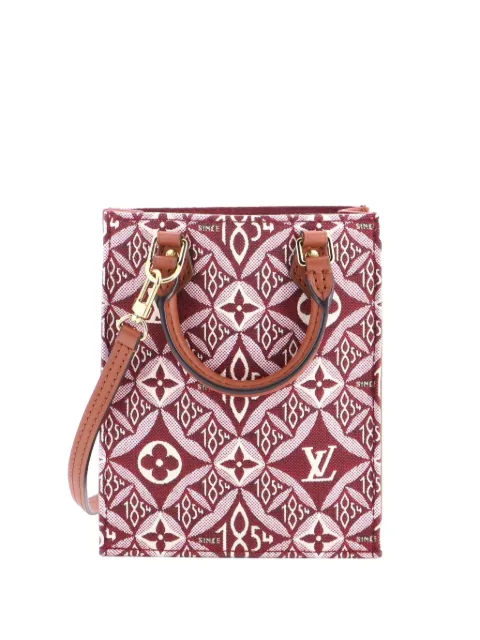 Louis Vuitton Pre-Owned Petit Sac Plat Bag Limited Edition Since 1854 Monogram Jacquard crossbody bag Red 5OAWXZNOURSAGY5C