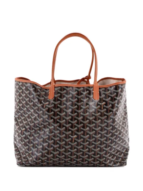 Goyard Pre-Owned Saint Louis Coated Canvas PM tote bag Black 0A2F5MIFC847L764